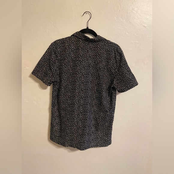 boohooMAN oversized shirt with polka dot print in small - Picture 2 of 2